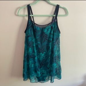 Mainstream Floral Swim Dress Size 14